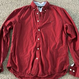 Men’s Tommy Hilfiger Red dress shirt